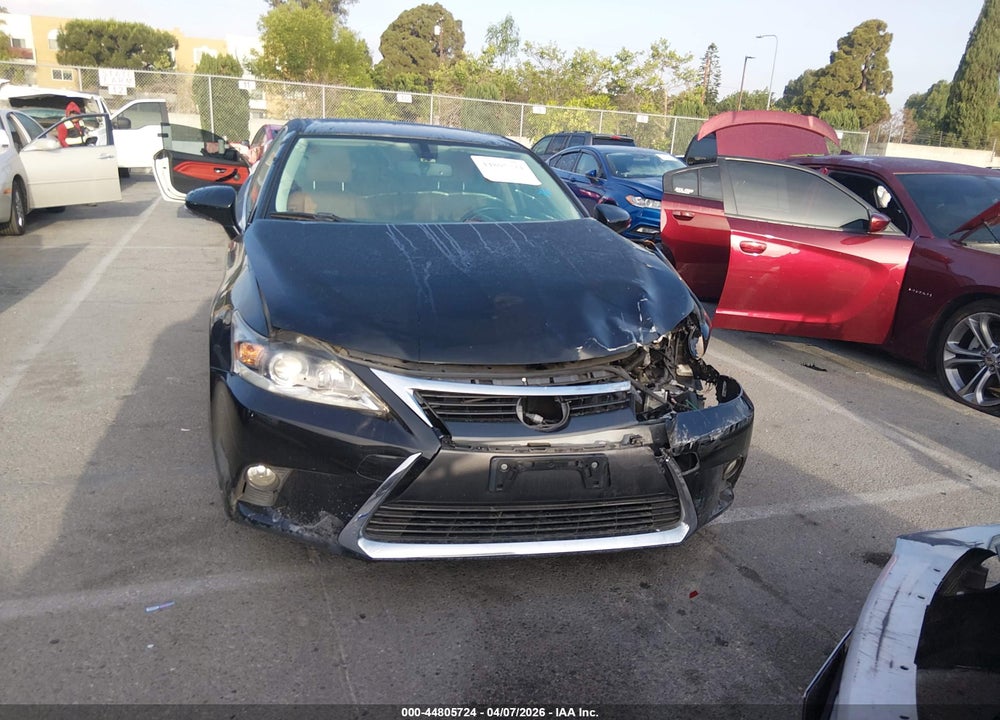 2016 LEXUS CT 200H VIN: JTHKD5BH2G2262824