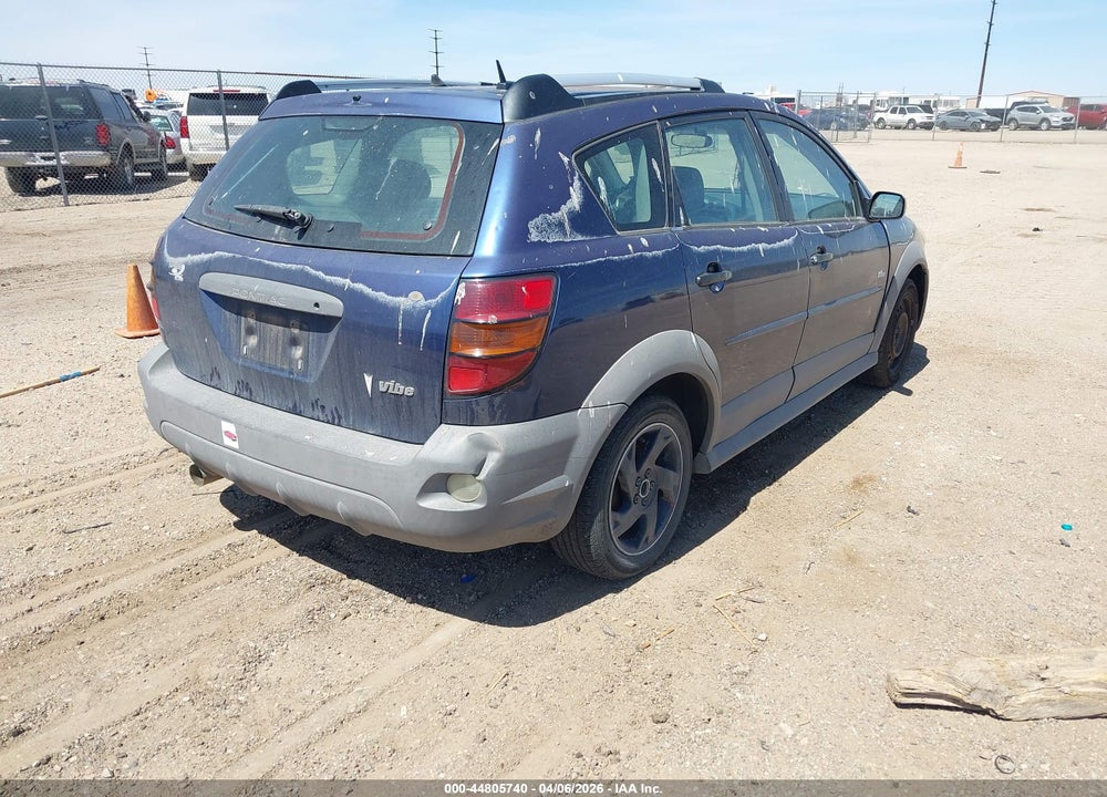 2006 PONTIAC VIBE VIN: 5Y2SL65846Z462700