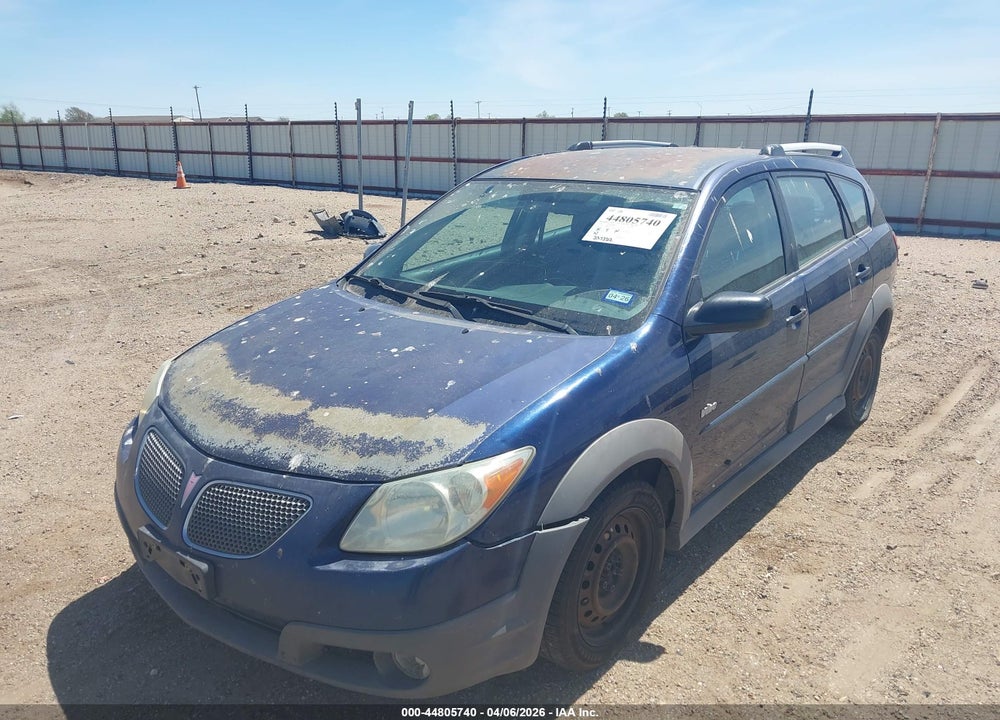 2006 PONTIAC VIBE VIN: 5Y2SL65846Z462700