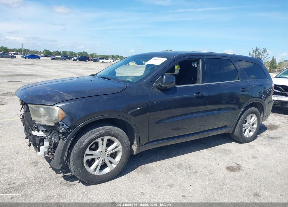 2013 DODGE DURANGO SX VIN: 1C4RDHAG1DC671834