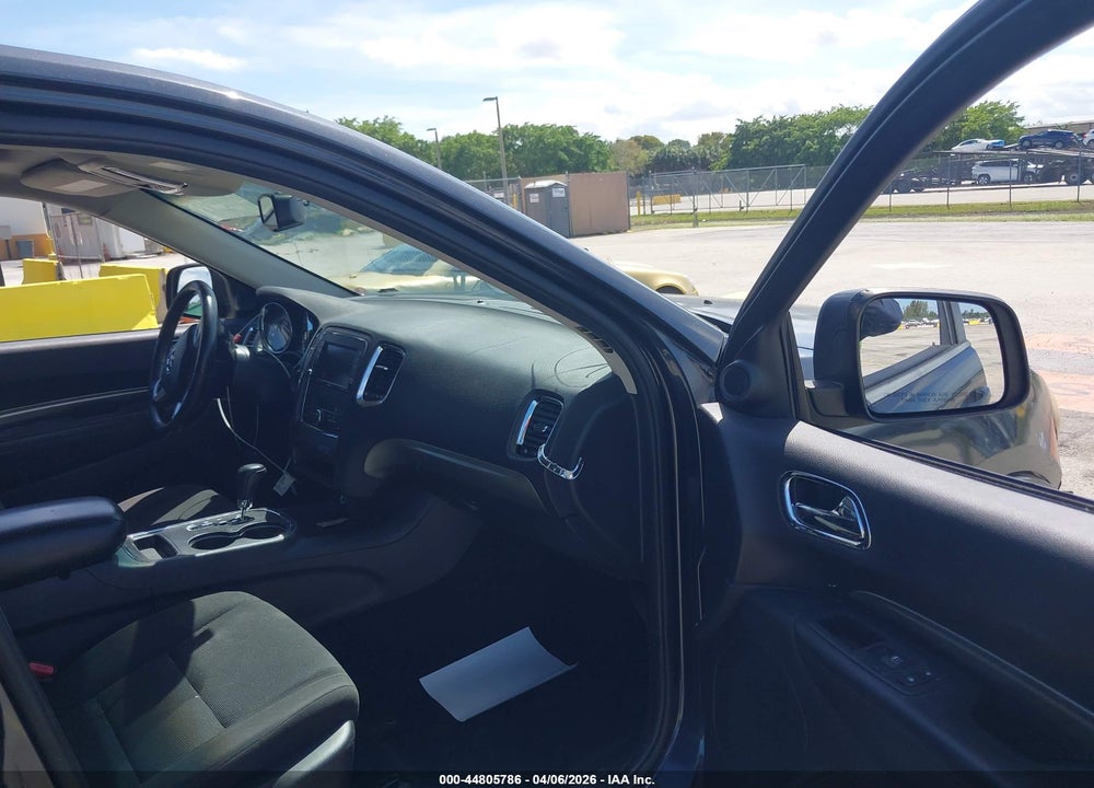 2013 DODGE DURANGO SX VIN: 1C4RDHAG1DC671834