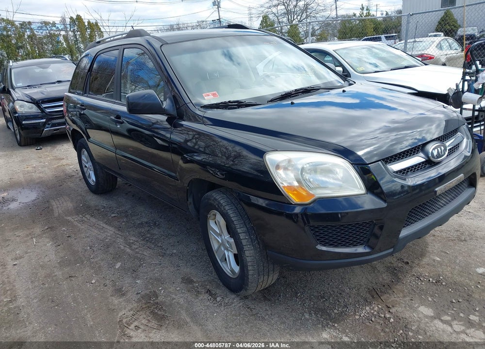 2009 KIA SPORTAGE LX V6 VIN: KNDJF723997637377