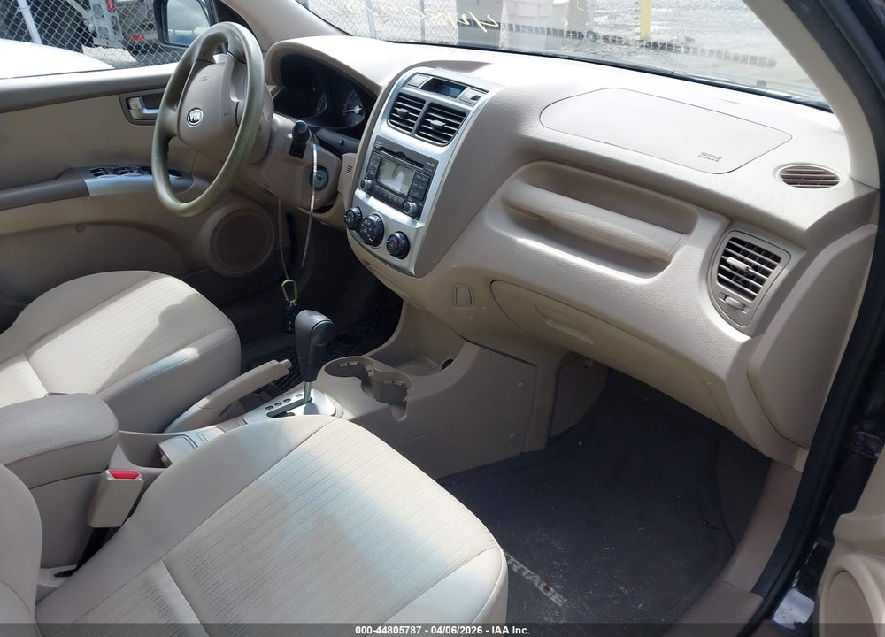 2009 KIA SPORTAGE LX V6 VIN: KNDJF723997637377