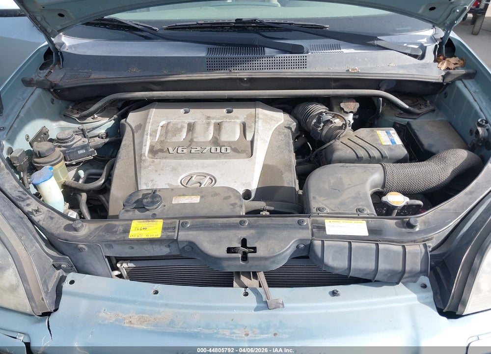 2006 HYUNDAI TUCSON GLS/LIMITED VIN: KM8JN12D76U378857