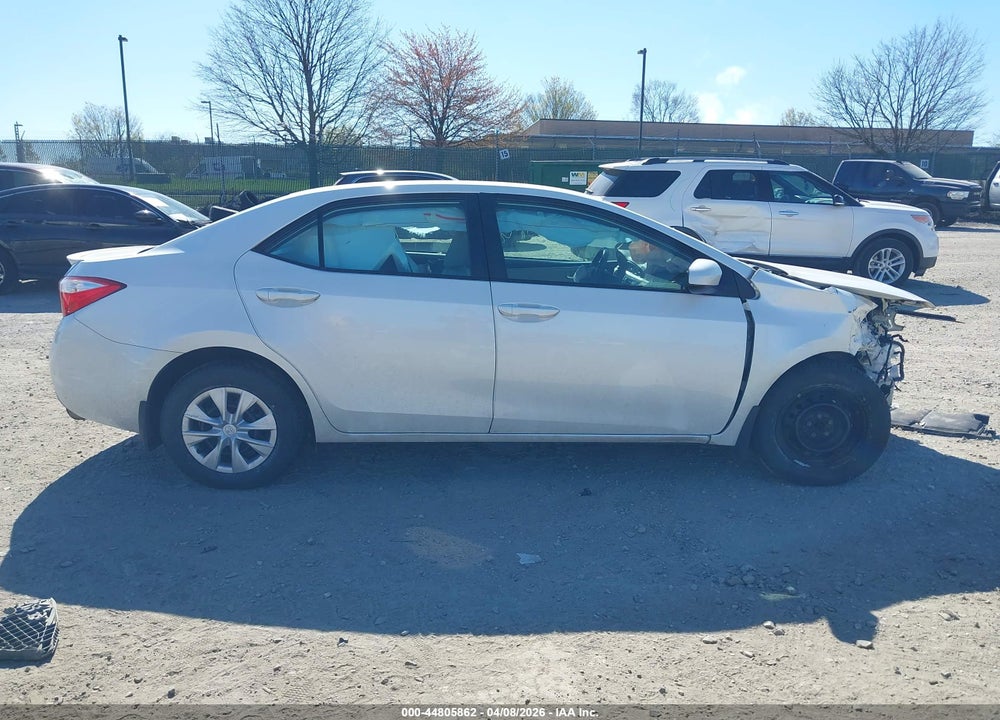 2014 TOYOTA COROLLA LE ECO VIN: 5YFBPRHE8EP017733