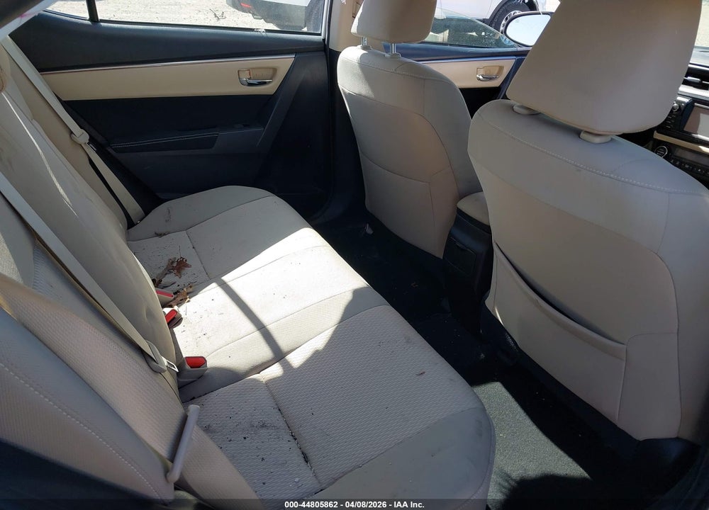 2014 TOYOTA COROLLA LE ECO VIN: 5YFBPRHE8EP017733
