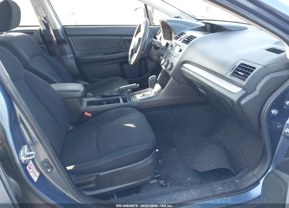 2014 SUBARU IMPREZA 2.0I VIN: JF1GJAA64EH022876