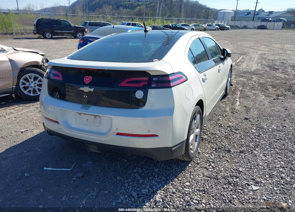 2012 CHEVROLET VOLT VIN: 1G1RD6E49CU113509