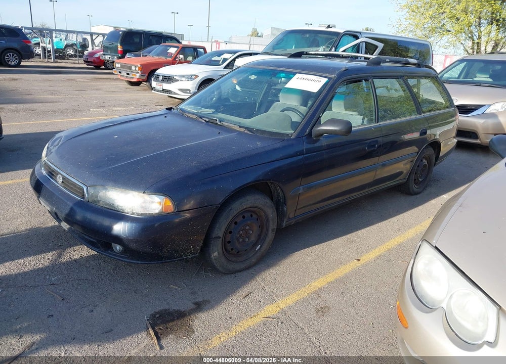 1997 SUBARU LEGACY L/POSTAL RIGHT-HAND DRIVE VIN: 4S3BK4351V7323442