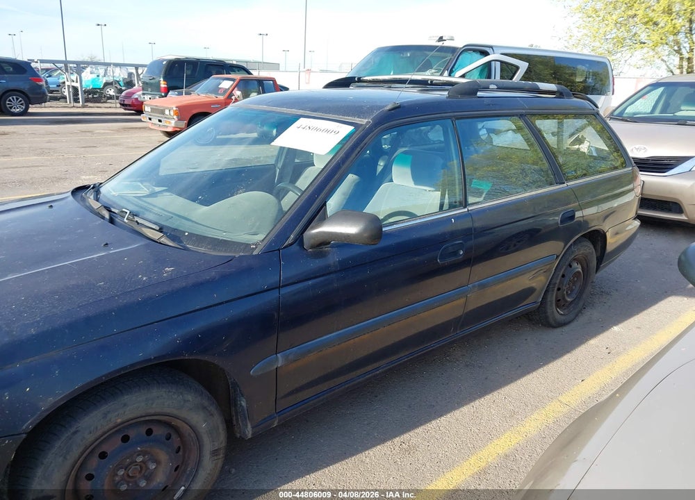 1997 SUBARU LEGACY L/POSTAL RIGHT-HAND DRIVE VIN: 4S3BK4351V7323442