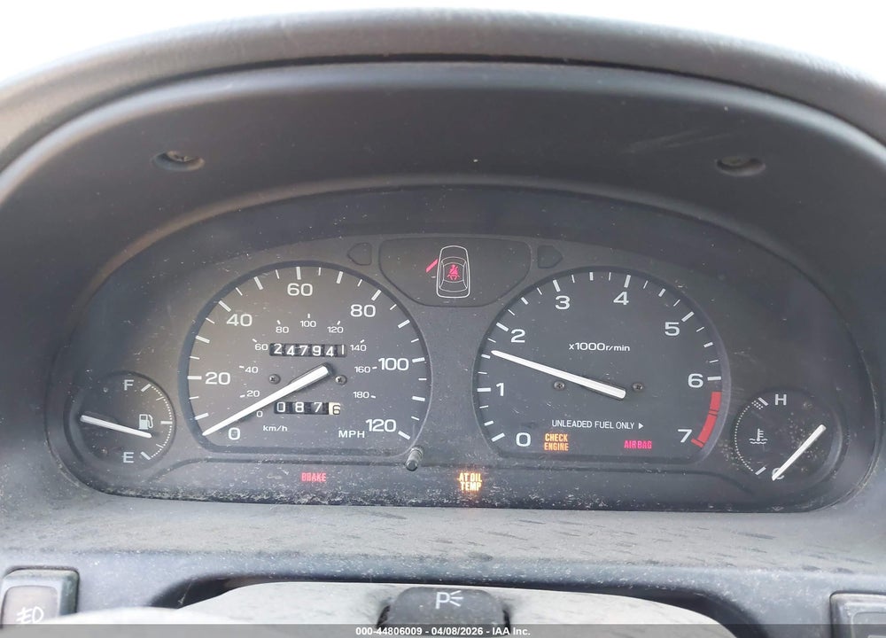 1997 SUBARU LEGACY L/POSTAL RIGHT-HAND DRIVE VIN: 4S3BK4351V7323442