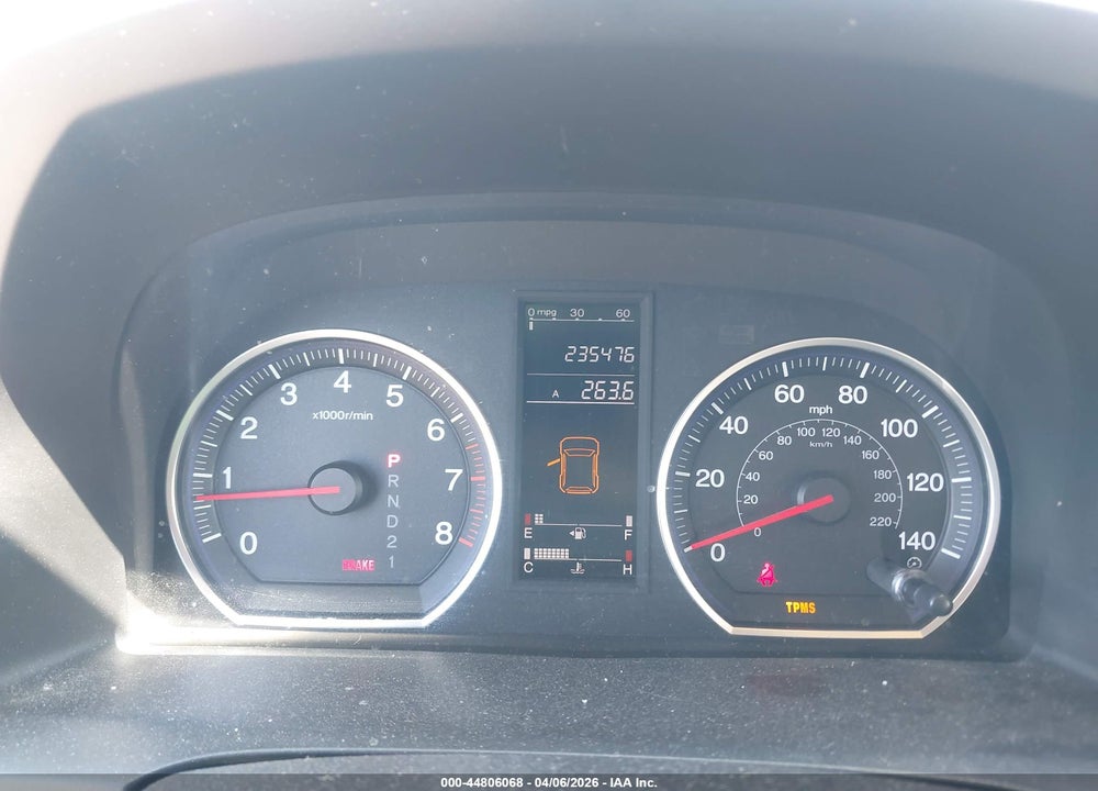 2007 HONDA CR-V LX VIN: JHLRE48307C074934