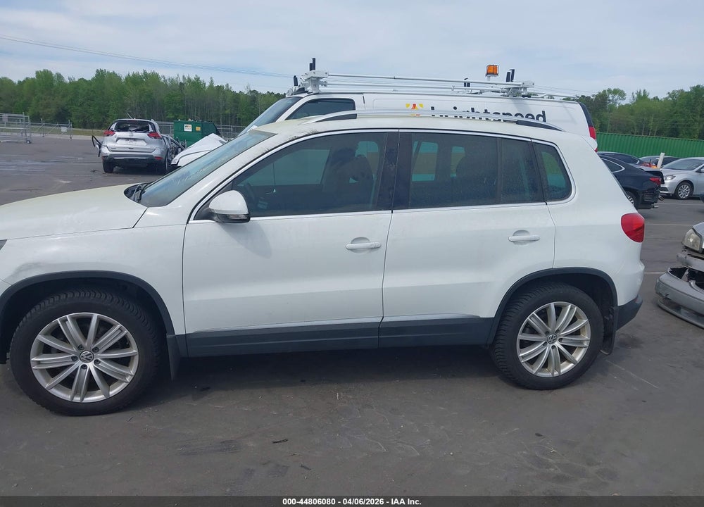 2015 VOLKSWAGEN TIGUAN SE VIN: WVGBV7AX6FW580077
