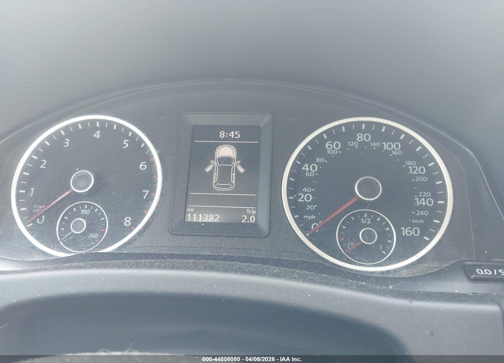 2015 VOLKSWAGEN TIGUAN SE VIN: WVGBV7AX6FW580077