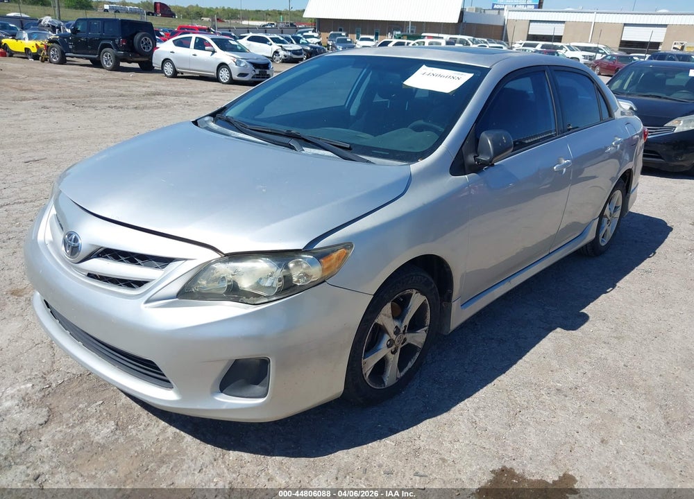 2011 TOYOTA COROLLA S VIN: 2T1BU4EE0BC619229