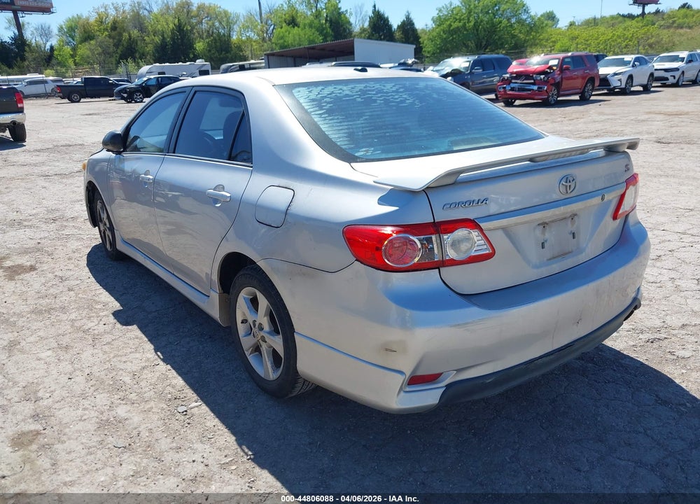 2011 TOYOTA COROLLA S VIN: 2T1BU4EE0BC619229