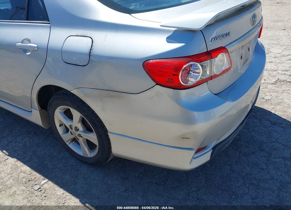 2011 TOYOTA COROLLA S VIN: 2T1BU4EE0BC619229