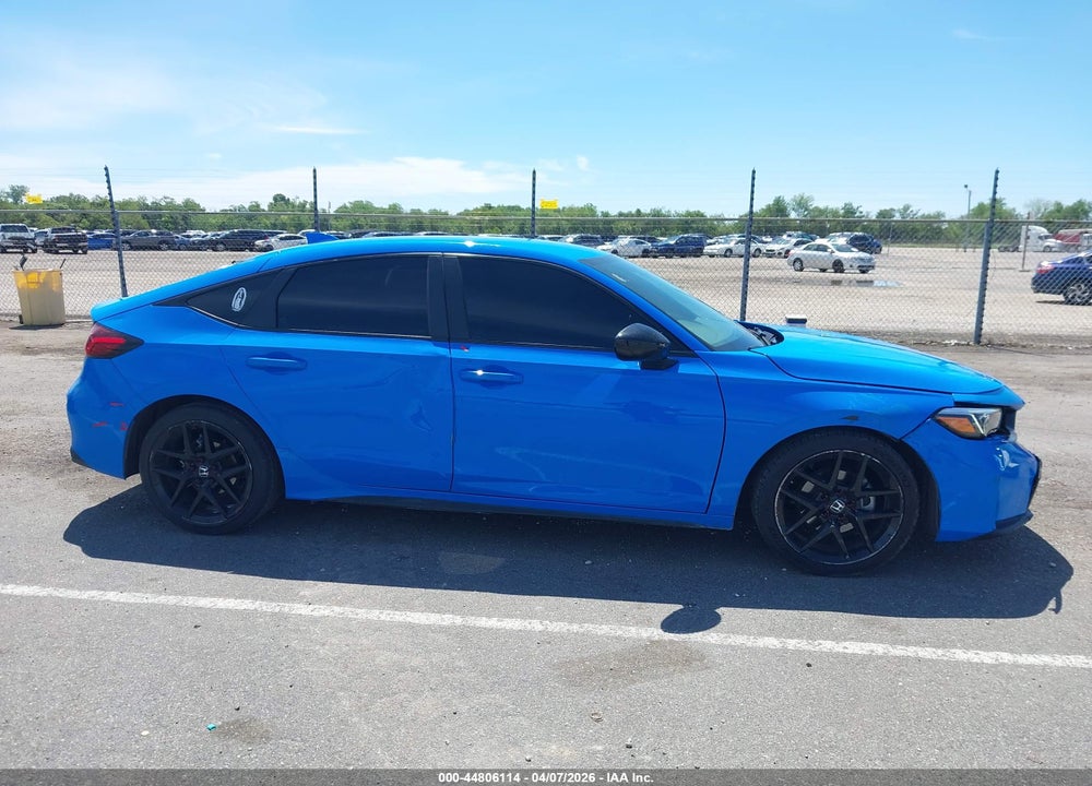 2025 HONDA CIVIC SEDAN SPORT VIN: 19XFL2H85SE019595