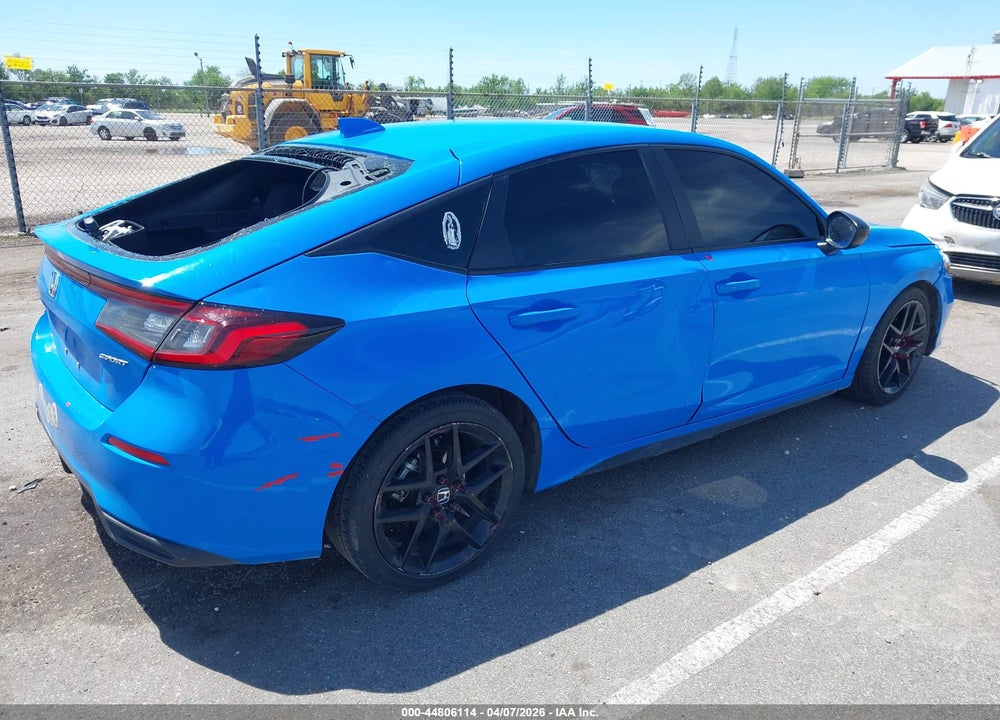 2025 HONDA CIVIC SEDAN SPORT VIN: 19XFL2H85SE019595