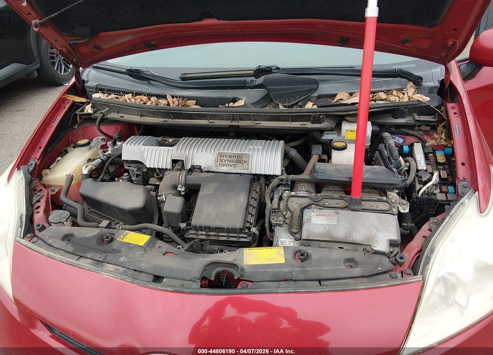 2012 TOYOTA PRIUS THREE VIN: JTDKN3DU6C5465172