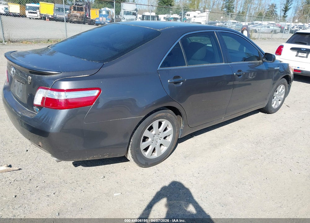 2008 TOYOTA CAMRY HYBR VIN: JTNBB46K183048762