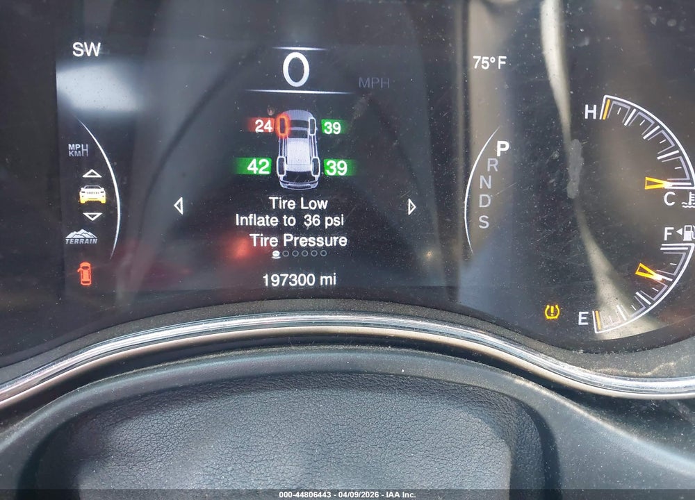 2015 JEEP GRAND CHEROKEE LIMITED VIN: 1C4RJFBGXFC741605
