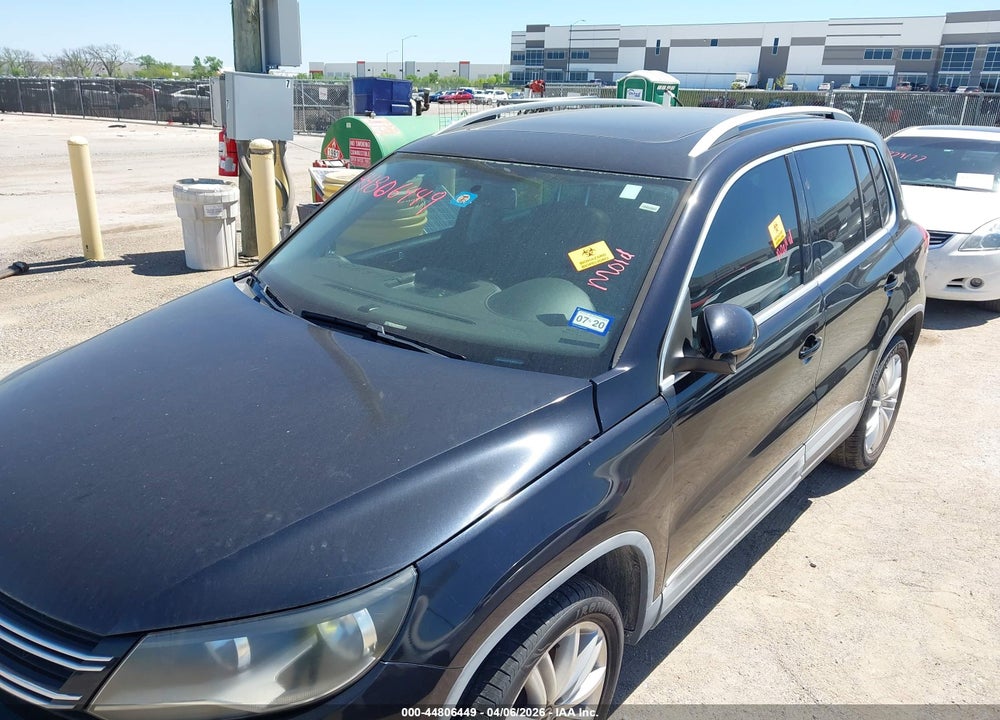 2015 VOLKSWAGEN TIGUAN SE VIN: WVGAV7AX5FW591034