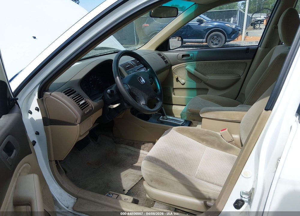 2005 HONDA CIVIC VP VIN: 2HGES16375H577054