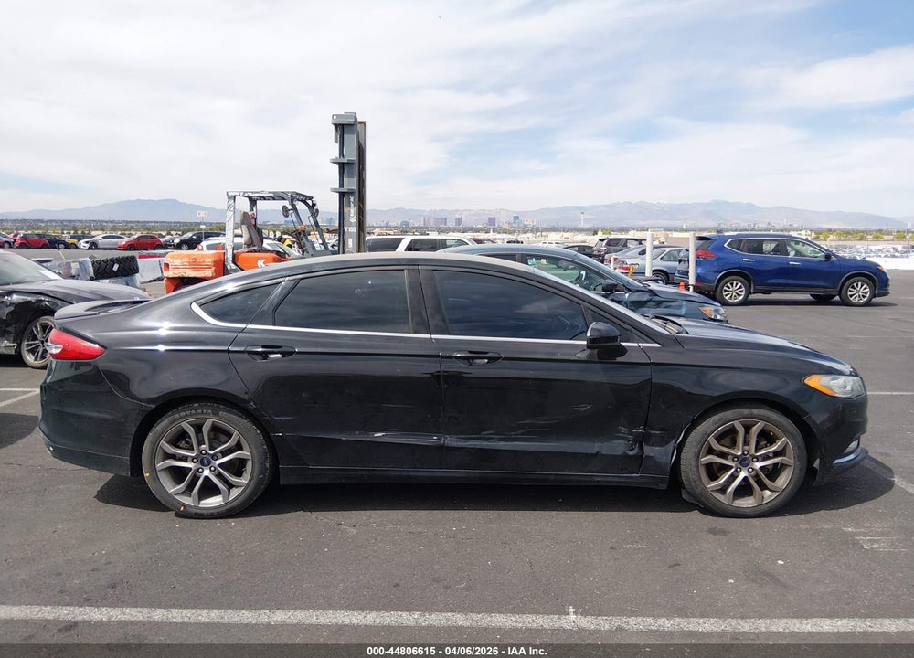 2017 FORD FUSION SE VIN: 3FA6P0H77HR163754