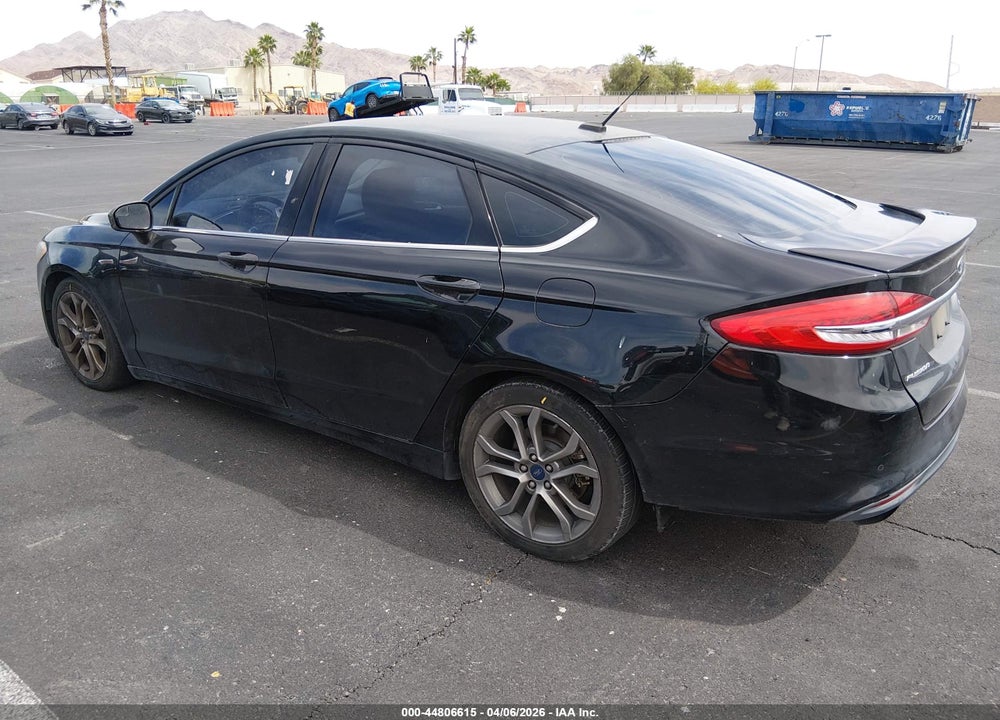 2017 FORD FUSION SE VIN: 3FA6P0H77HR163754