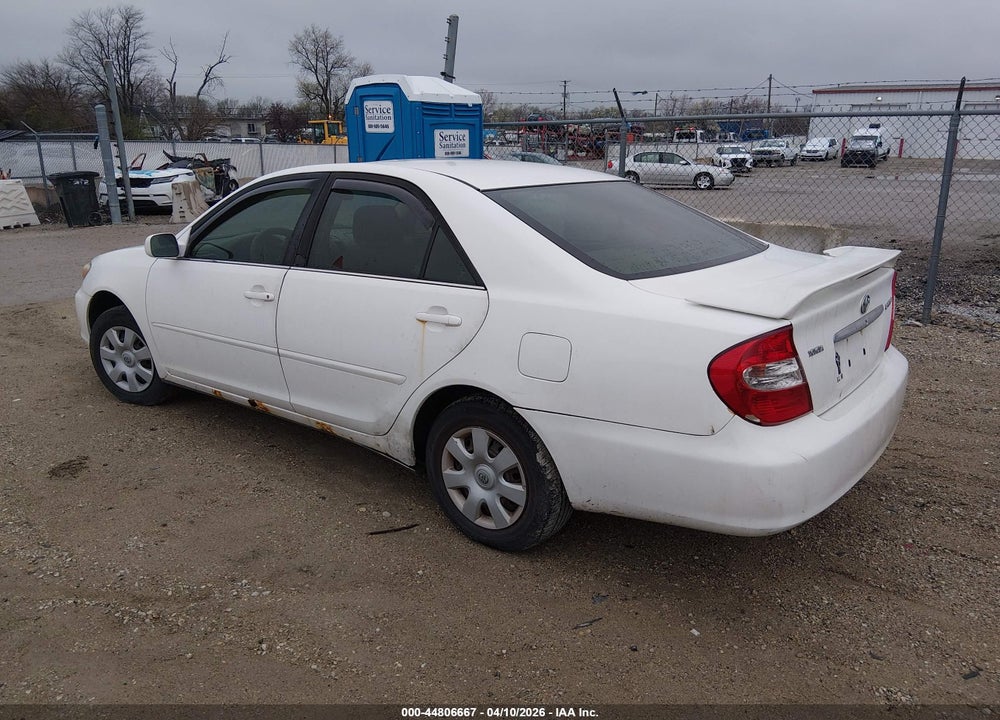 2004 TOYOTA CAMRY LE VIN: 4T1BE32K64U330682