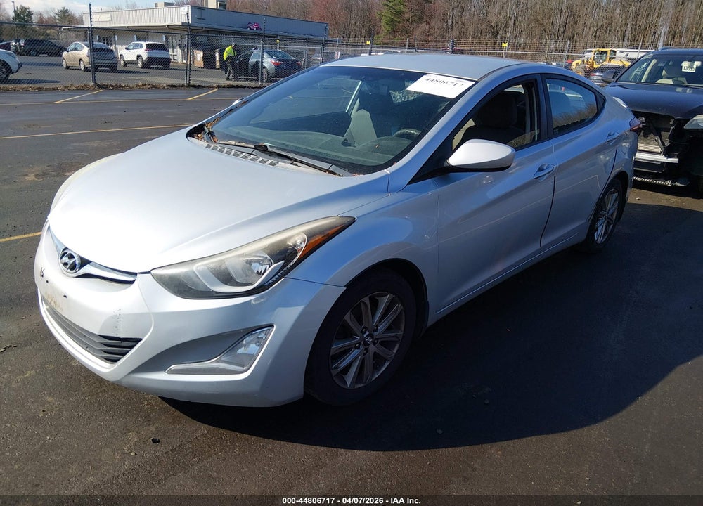 2014 HYUNDAI ELANTRA SE VIN: 5NPDH4AE7EH519715