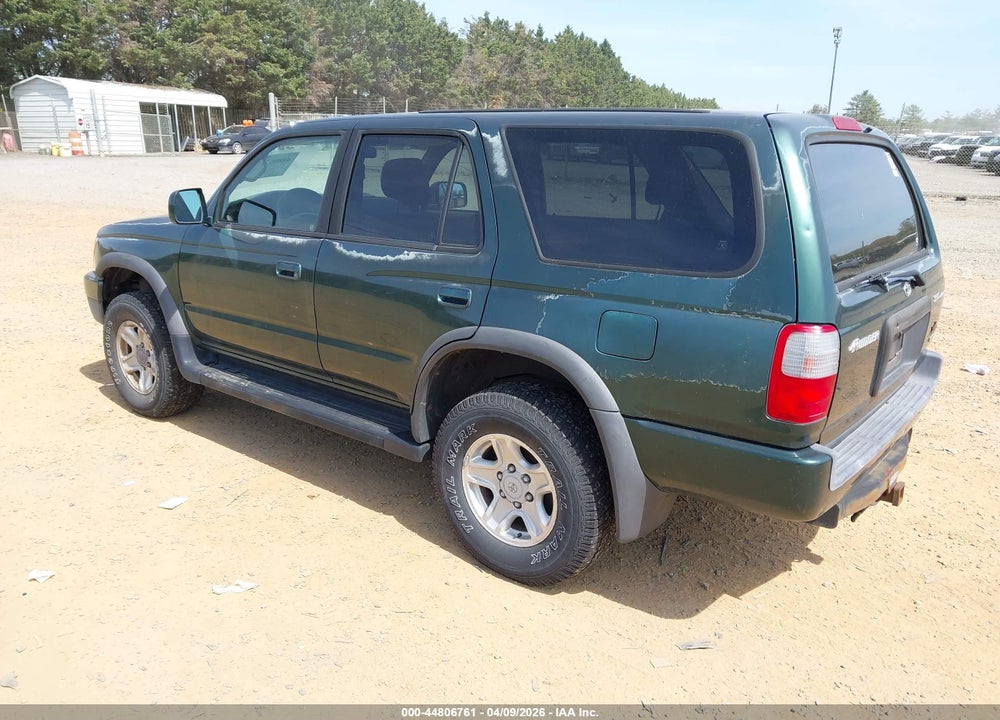1999 TOYOTA 4RUNNER SR5 V6 VIN: JT3HN86R9X0246018