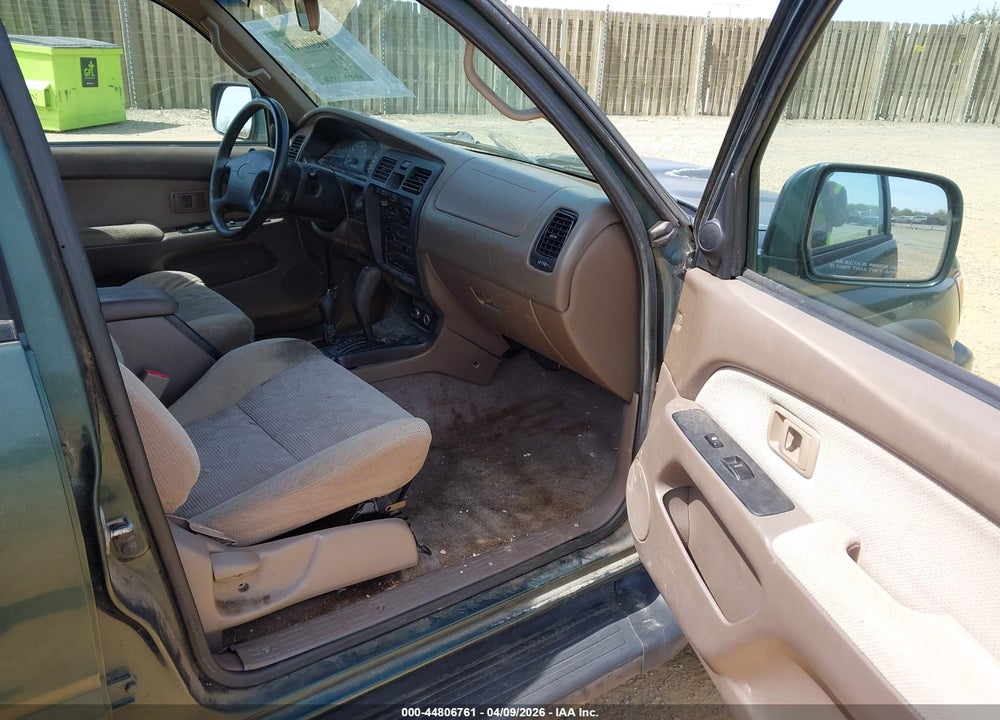 1999 TOYOTA 4RUNNER SR5 V6 VIN: JT3HN86R9X0246018