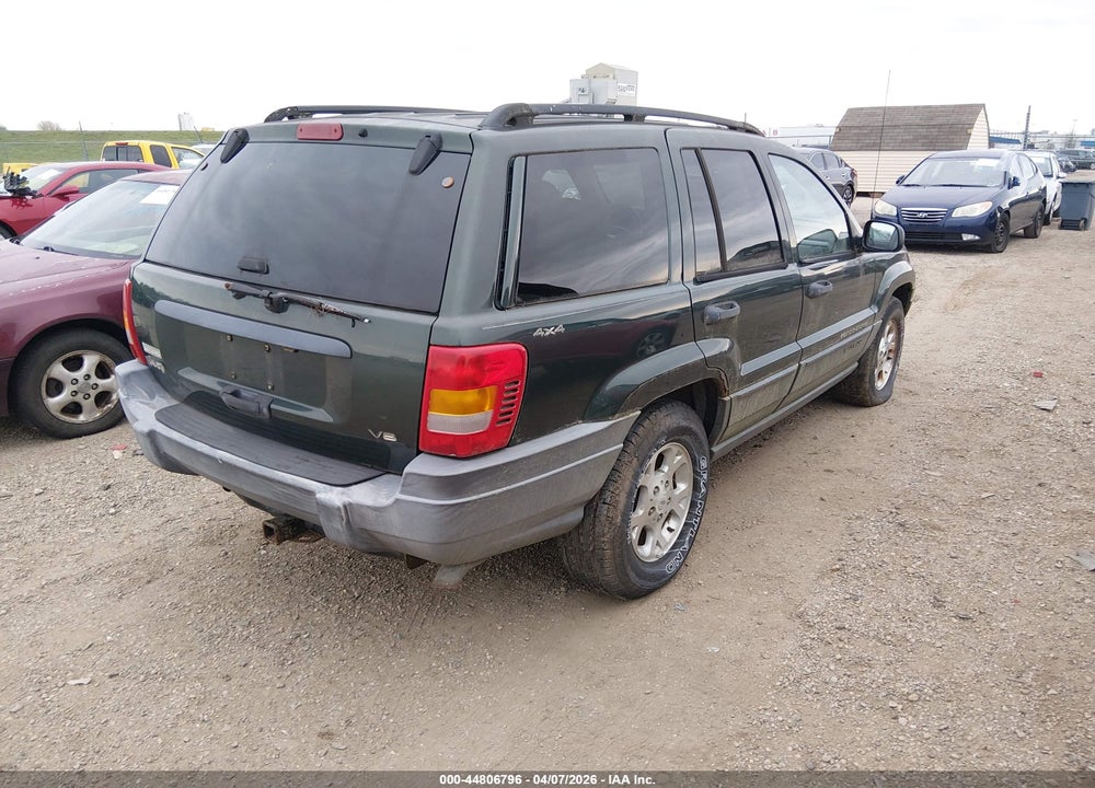 2001 JEEP GRAND CHEROKEE LAREDO VIN: 1J4GW48N21C560486