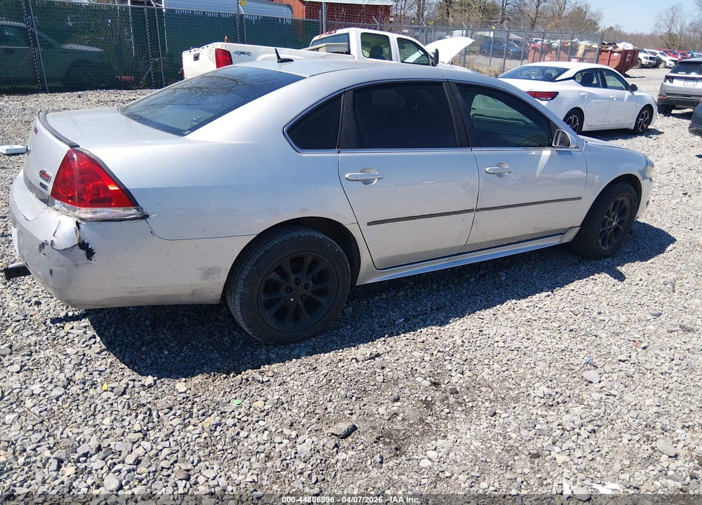 2011 CHEVROLET IMPALA LT VIN: 2G1WG5EK4B1132885
