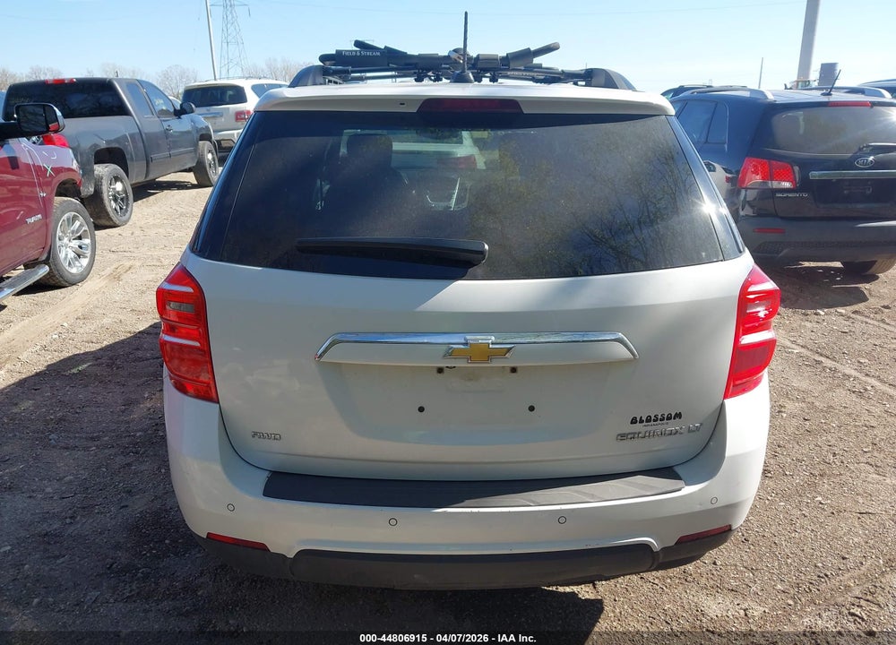 2016 CHEVROLET EQUINOX LT VIN: 2GNFLFEK3G6208574