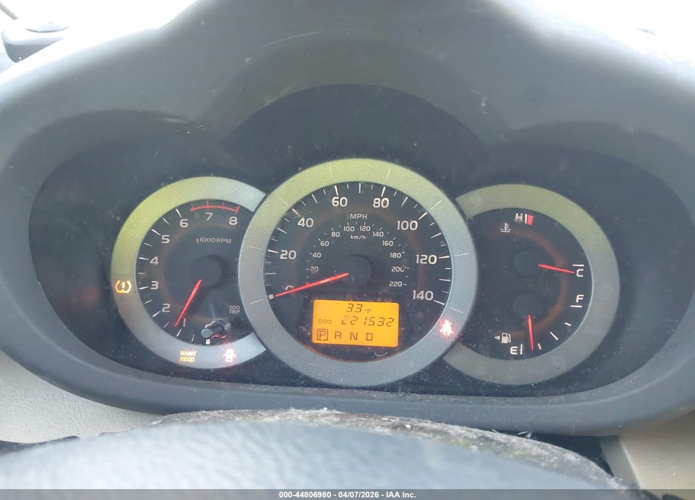 2011 TOYOTA RAV4 VIN: 2T3BF4DV4BW087968