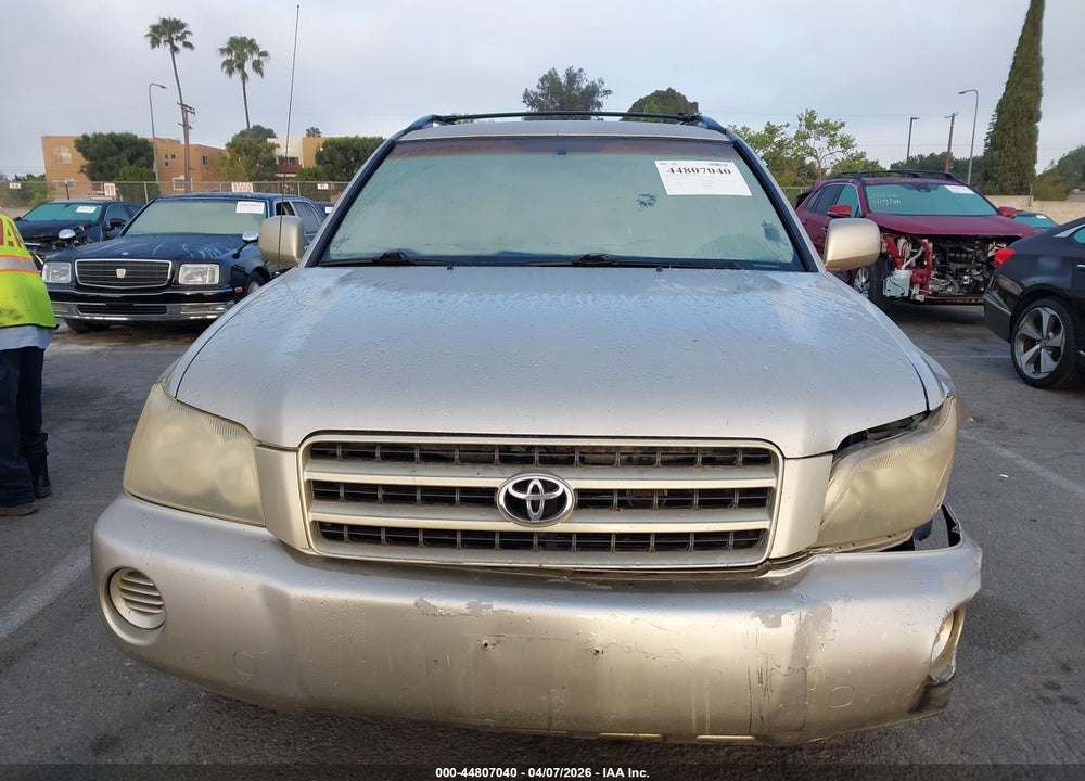 2003 TOYOTA HIGHLANDER VIN: JTEGD21A230049173