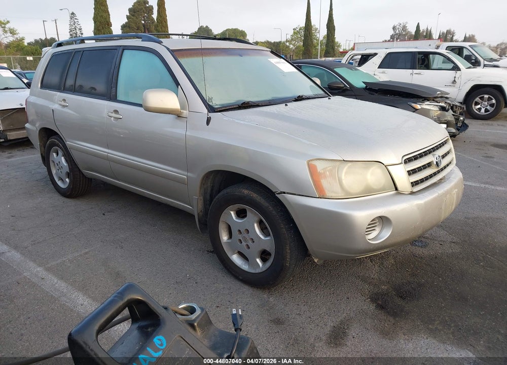 2003 TOYOTA HIGHLANDER VIN: JTEGD21A230049173