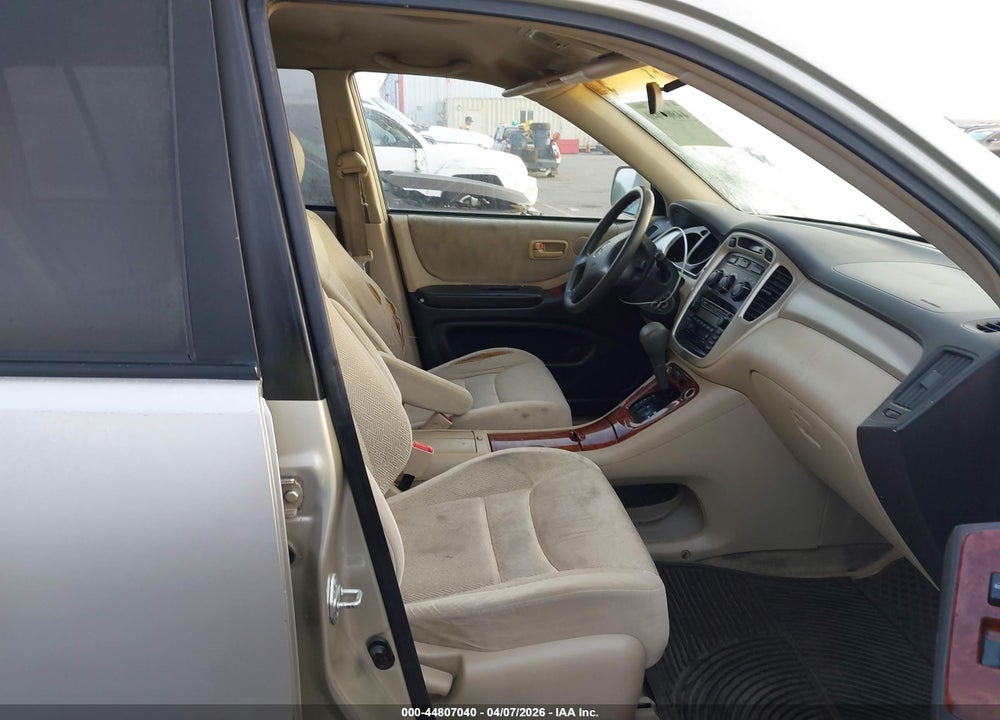 2003 TOYOTA HIGHLANDER VIN: JTEGD21A230049173