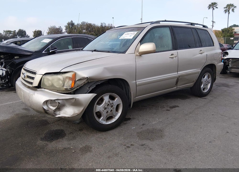 2003 TOYOTA HIGHLANDER VIN: JTEGD21A230049173
