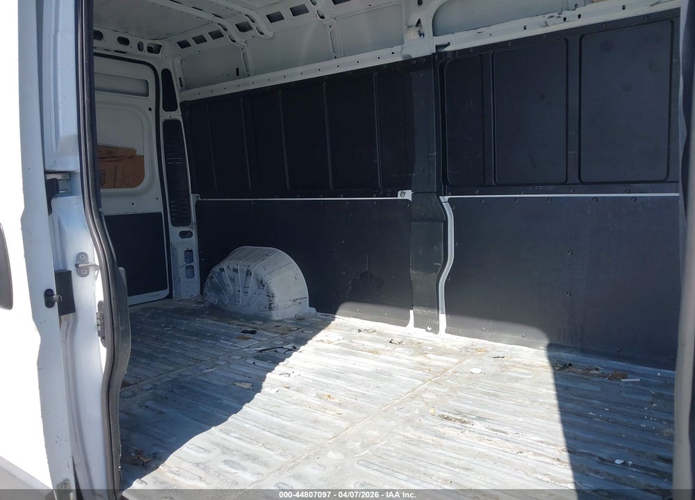 2018 RAM PROMASTER 2500 HIGH ROOF 159 WB VIN: 3C6TRVDG0JE100588