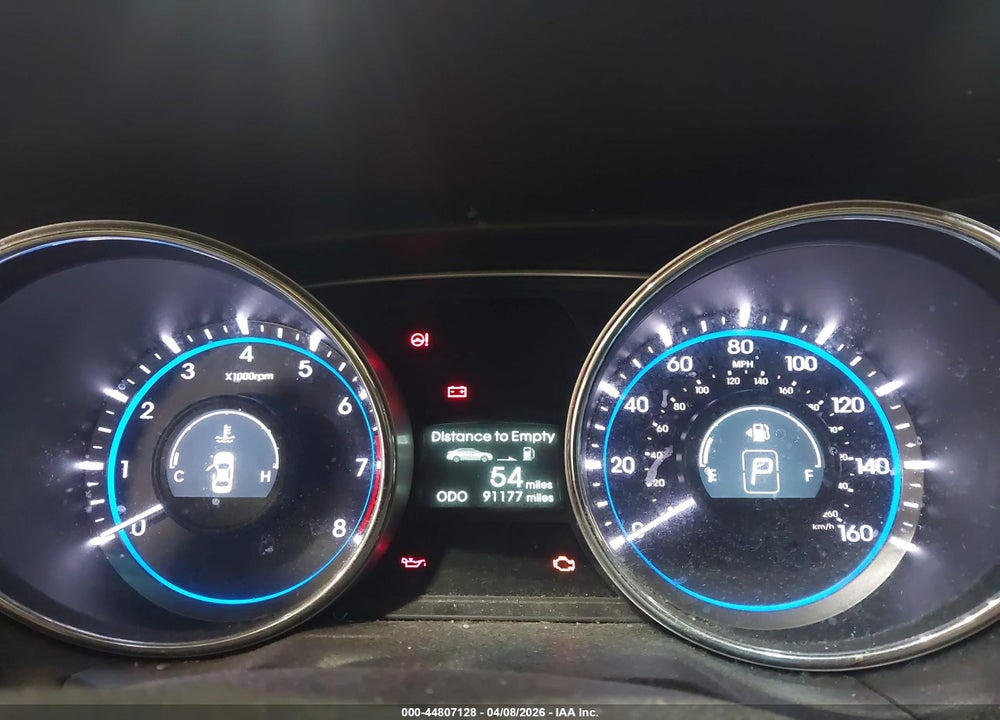 2014 HYUNDAI SONATA GLS VIN: 5NPEB4AC1EH909228