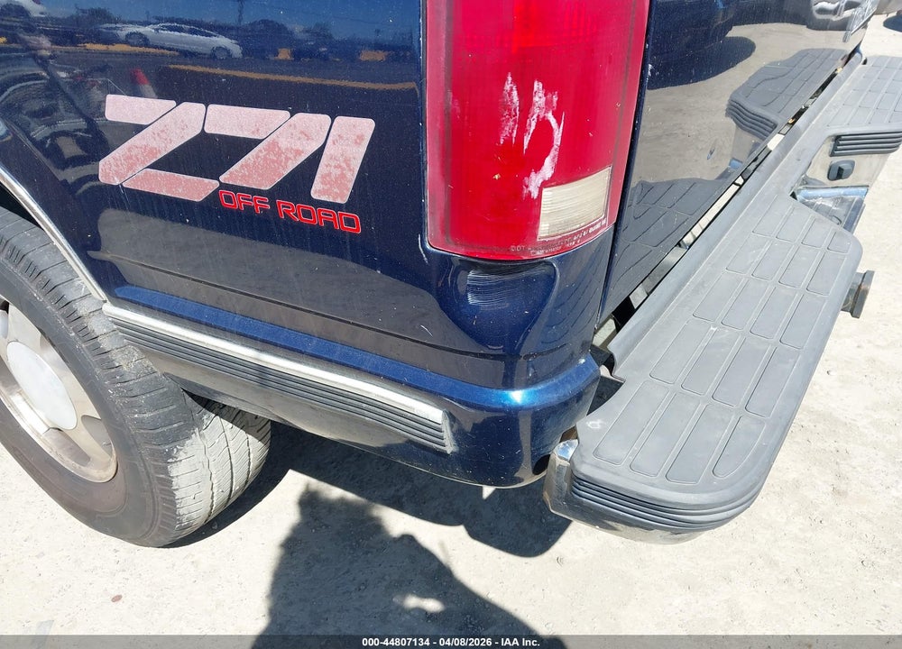 1998 CHEVROLET K1500 FLEETSIDE VIN: 2GCEK19R7W1156914
