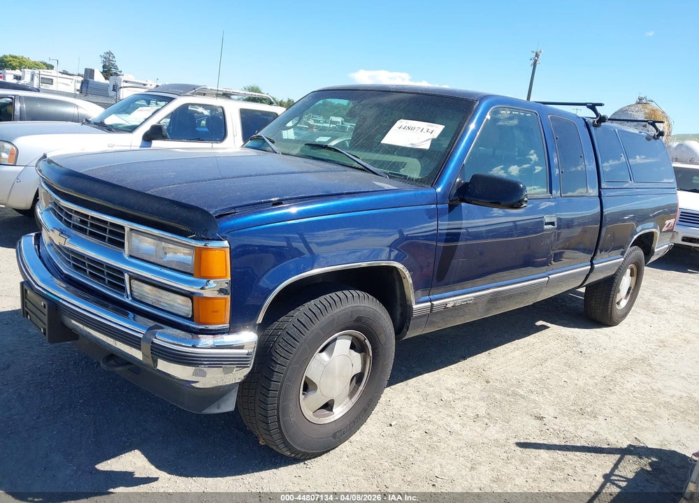 1998 CHEVROLET K1500 FLEETSIDE VIN: 2GCEK19R7W1156914