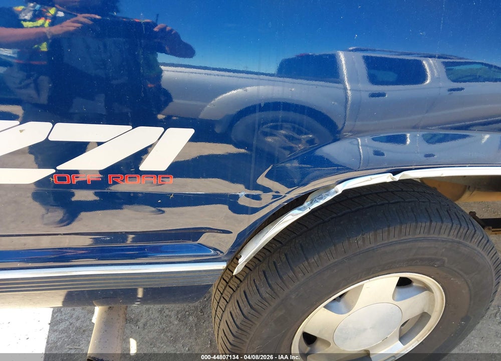 1998 CHEVROLET K1500 FLEETSIDE VIN: 2GCEK19R7W1156914