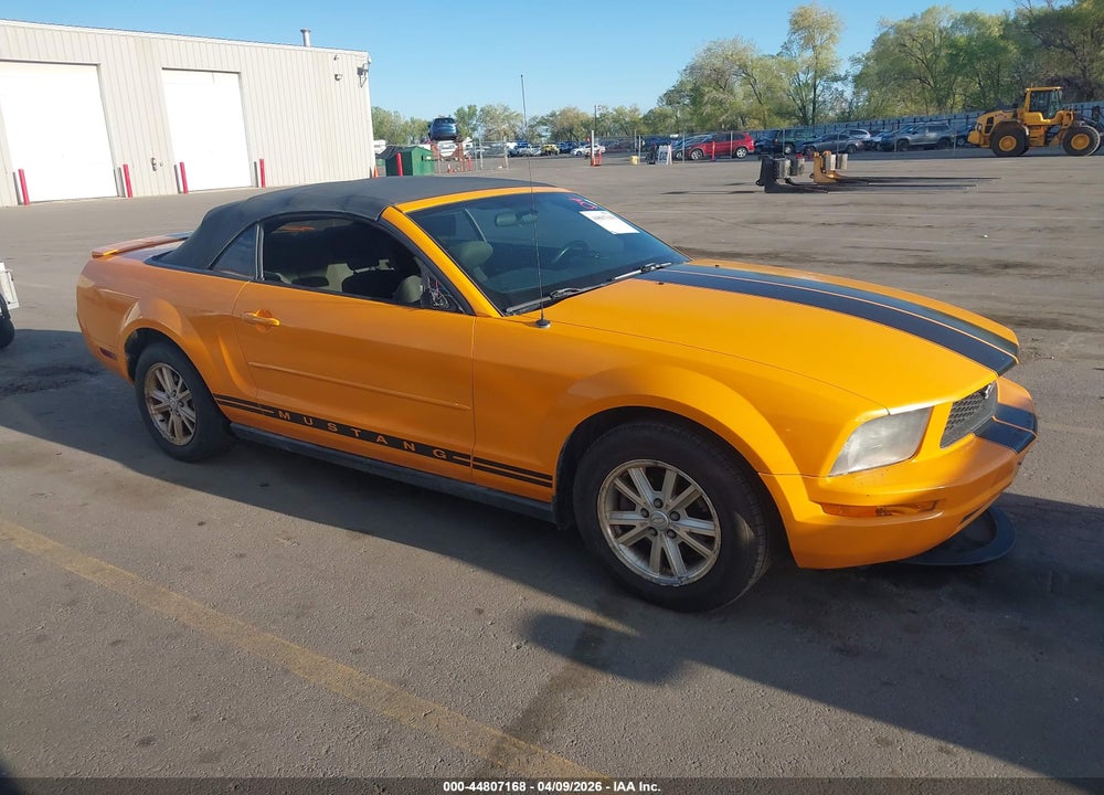 2007 FORD MUSTANG V6 DELUXE/V6 PREMIUM VIN: 1ZVFT84N975296555