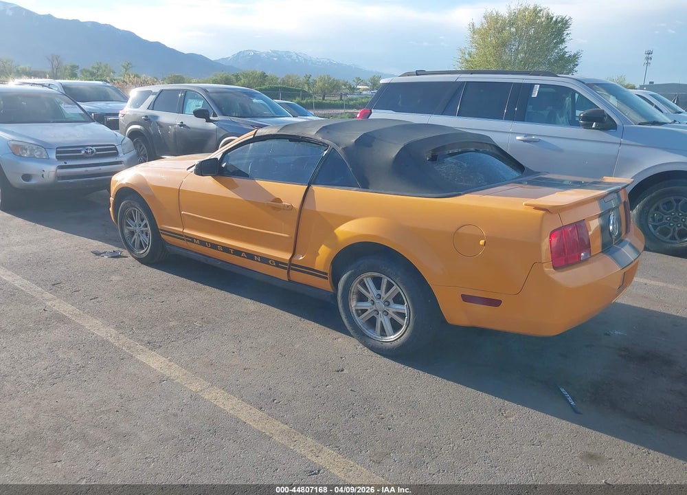 2007 FORD MUSTANG V6 DELUXE/V6 PREMIUM VIN: 1ZVFT84N975296555