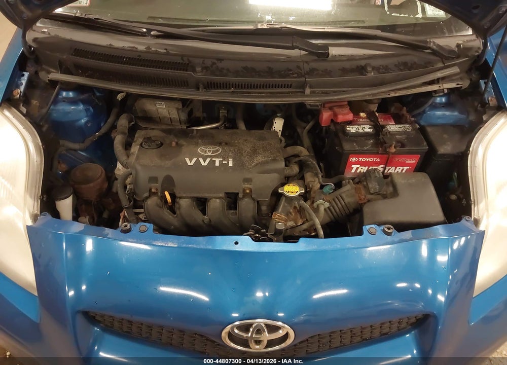 2010 TOYOTA YARIS VIN: JTDKT4K37A5296945